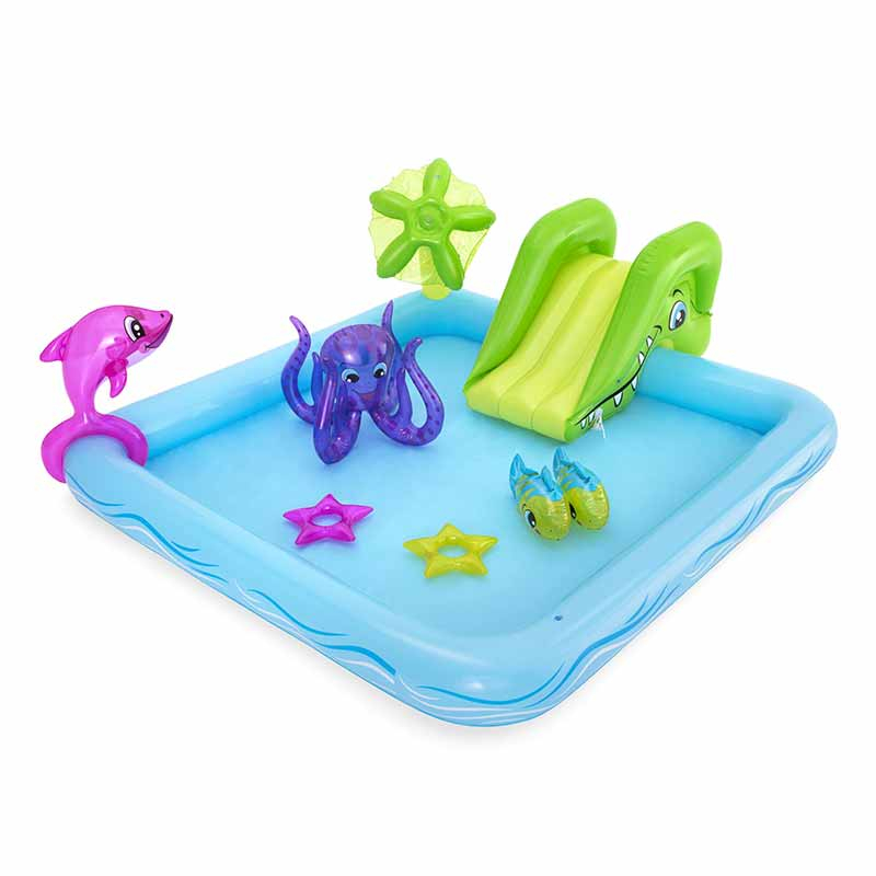 Piscina inflable Aquarium c/tobogán