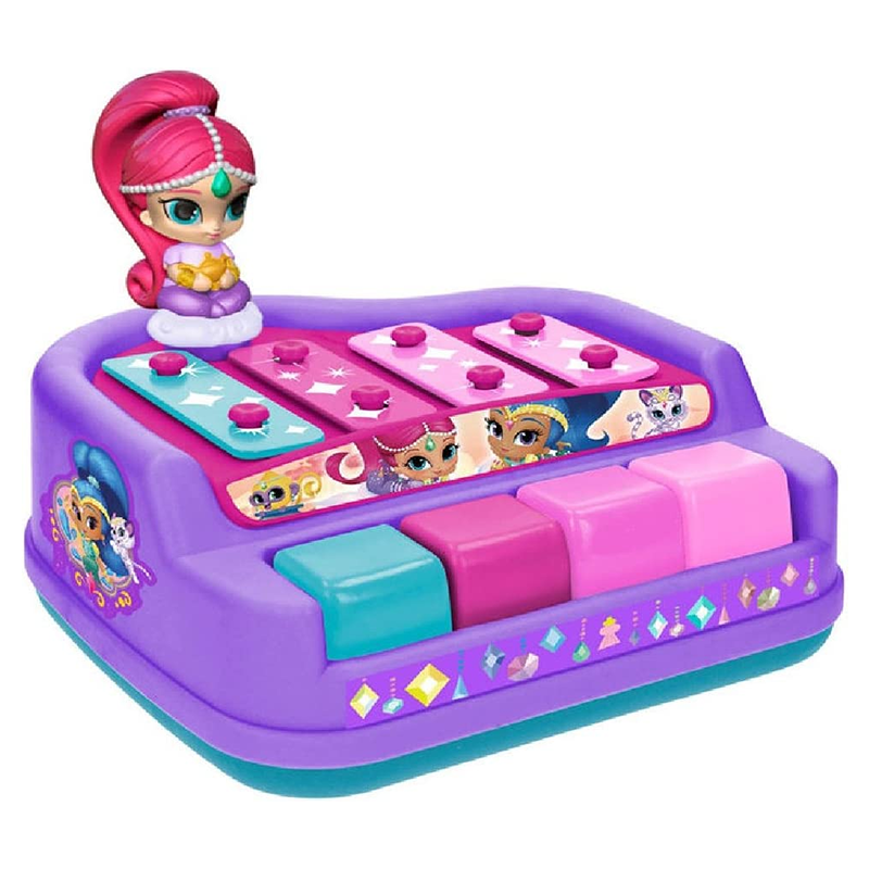 Xilófono piano 4 notas y figura Shimmer y Shine