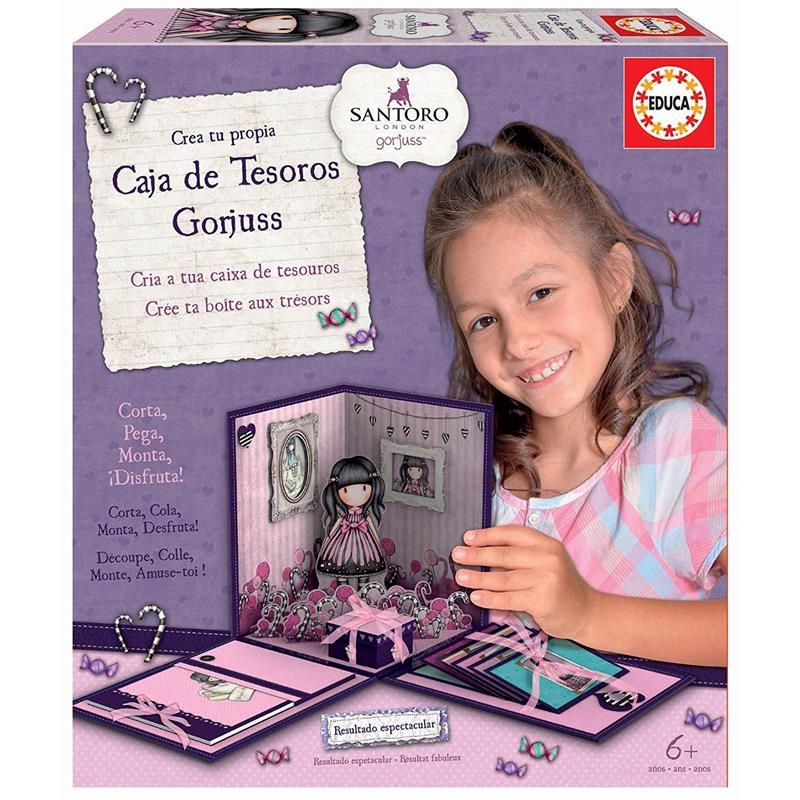 Set Educa crea tu caja de decoración Gorjuss