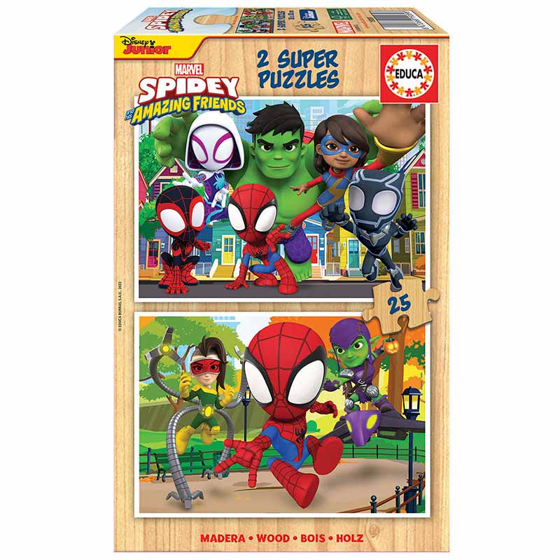 Educa 2x25 Spidey & his Amazing Friends