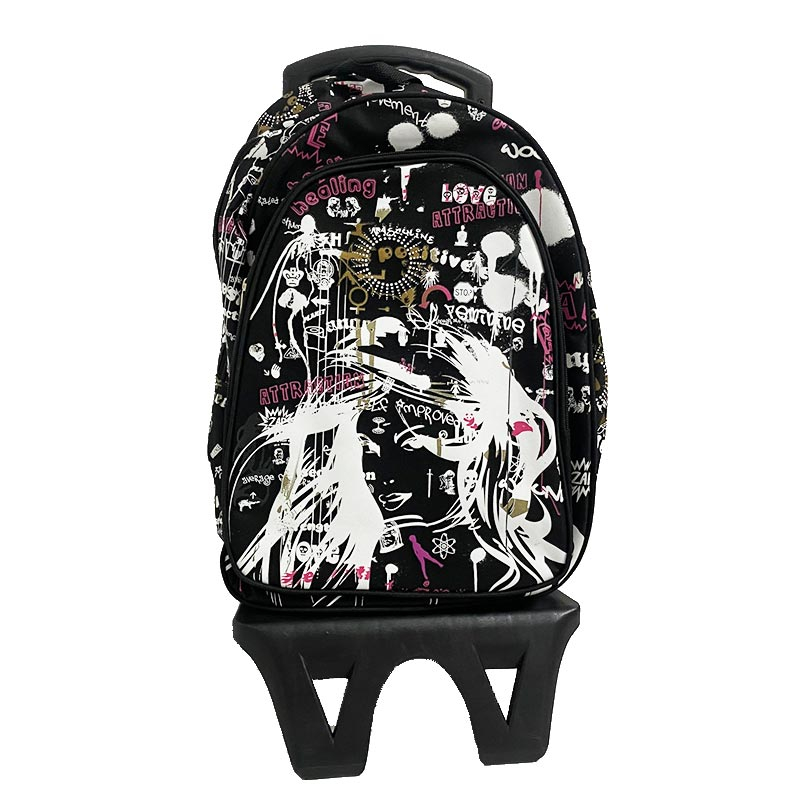 Mochila escolar con carro 40 cm