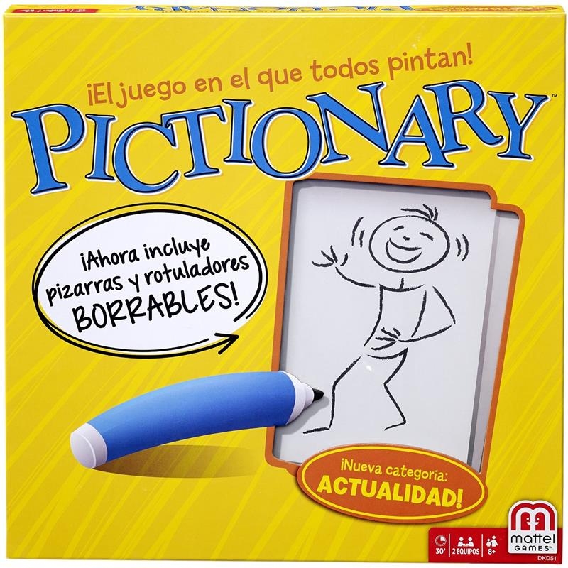 Juego Pictionary Cast