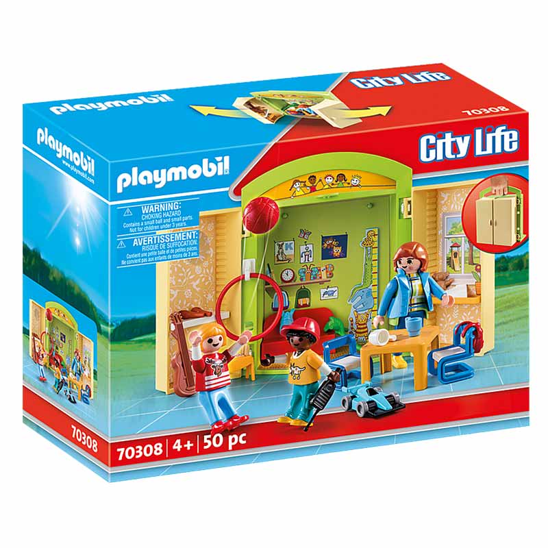 Playmobil City Life cofre guardería