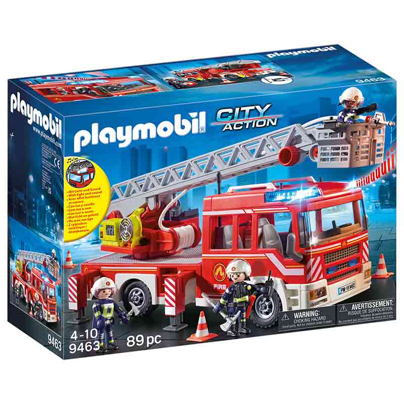 Comprar Playmobil City Action camion bomberos y escalera de Playmobil. 4 Anos