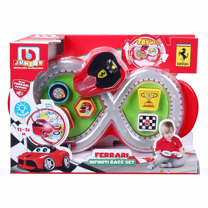 Burago Junior Ferrari Infinity Race set