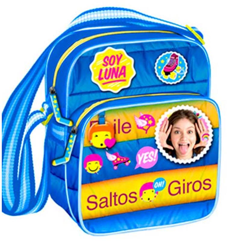 Bolso bandolera azul Soy Luna 23 cm