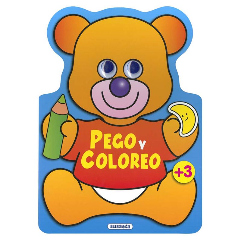 Libro Pego y coloreo animales 2