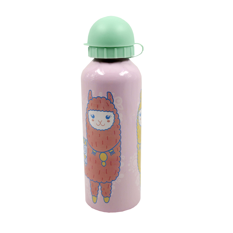 Cantimplora aluminio Happy Llamas 500 ml