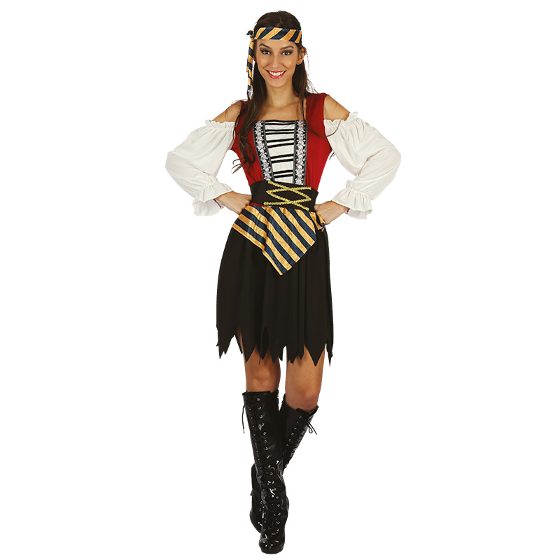 disfraz mujer pirata de adulto - traje de viuda negra fortnite