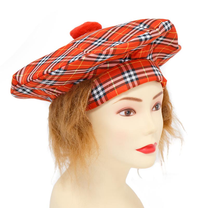 Gorro Escoces con pelo Carnaval