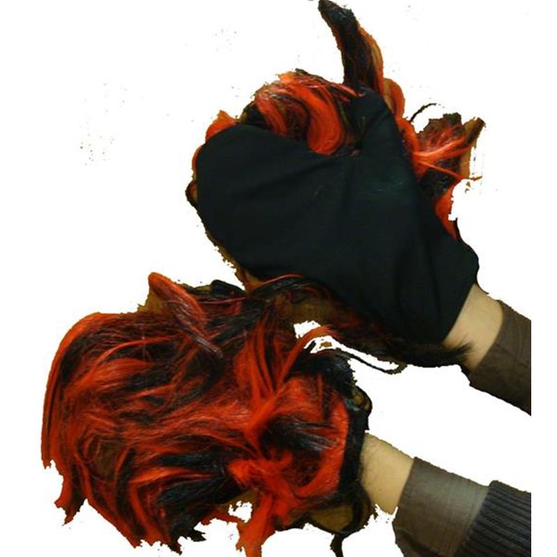 Guantes con pelo