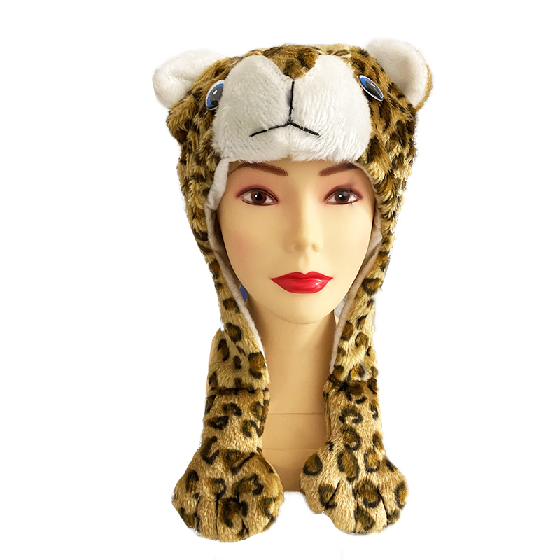 Gorro Cabeza Leopardo