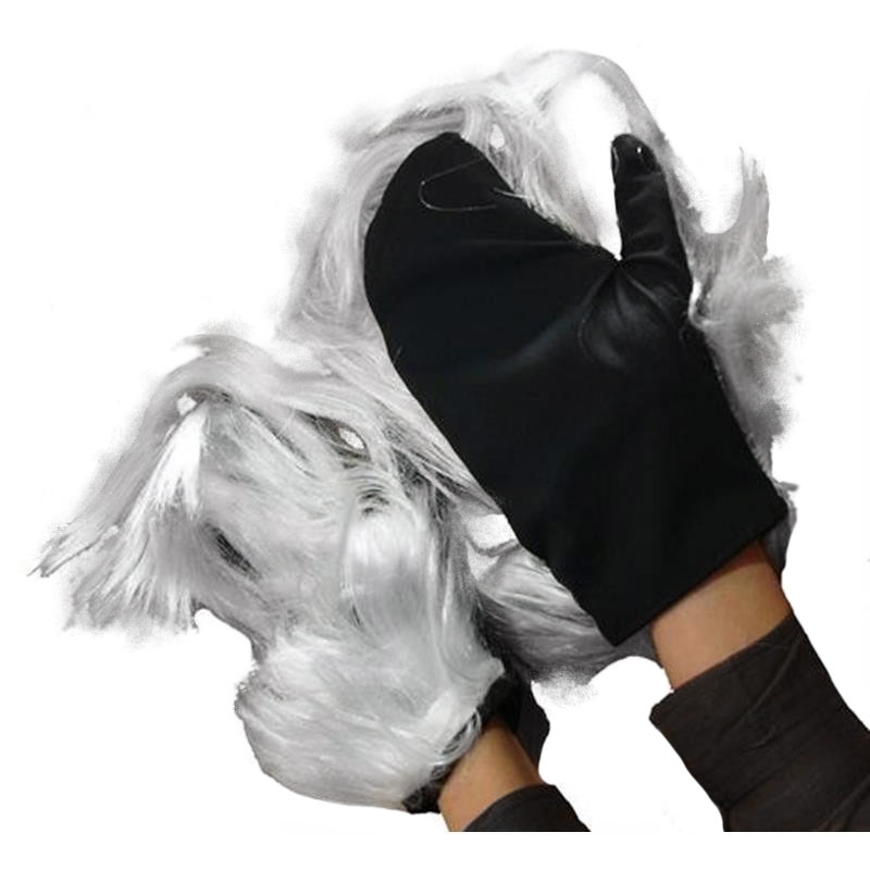 Guantes con pelo