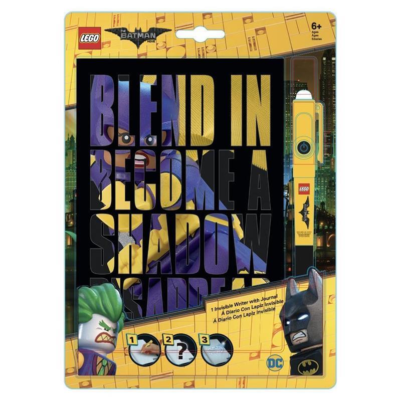 LEGO Batman Movie Batgirl agenda con bolígrafo