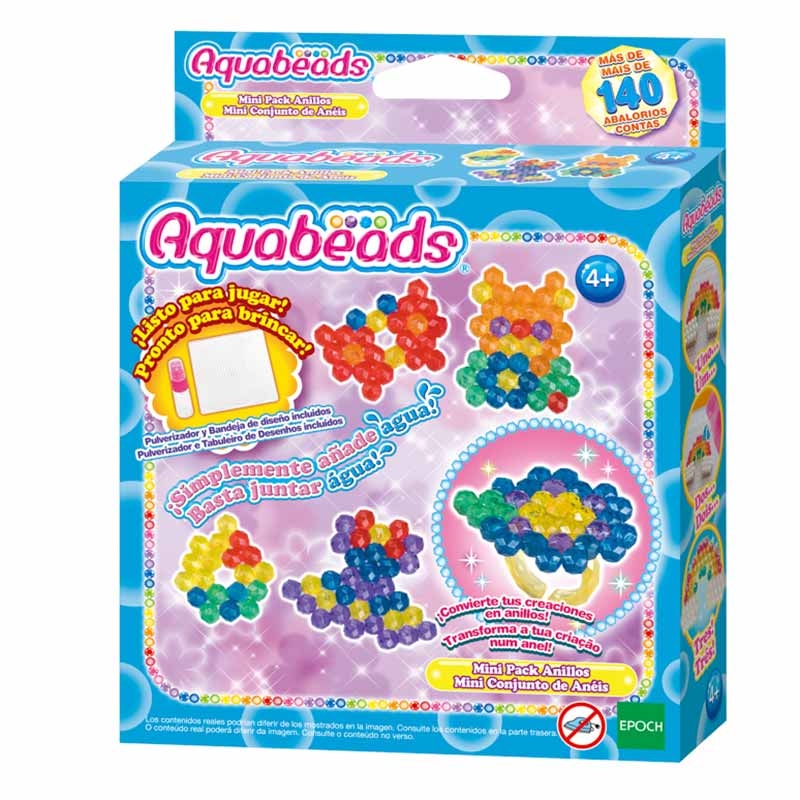 Aquabeads minipack anillos joya