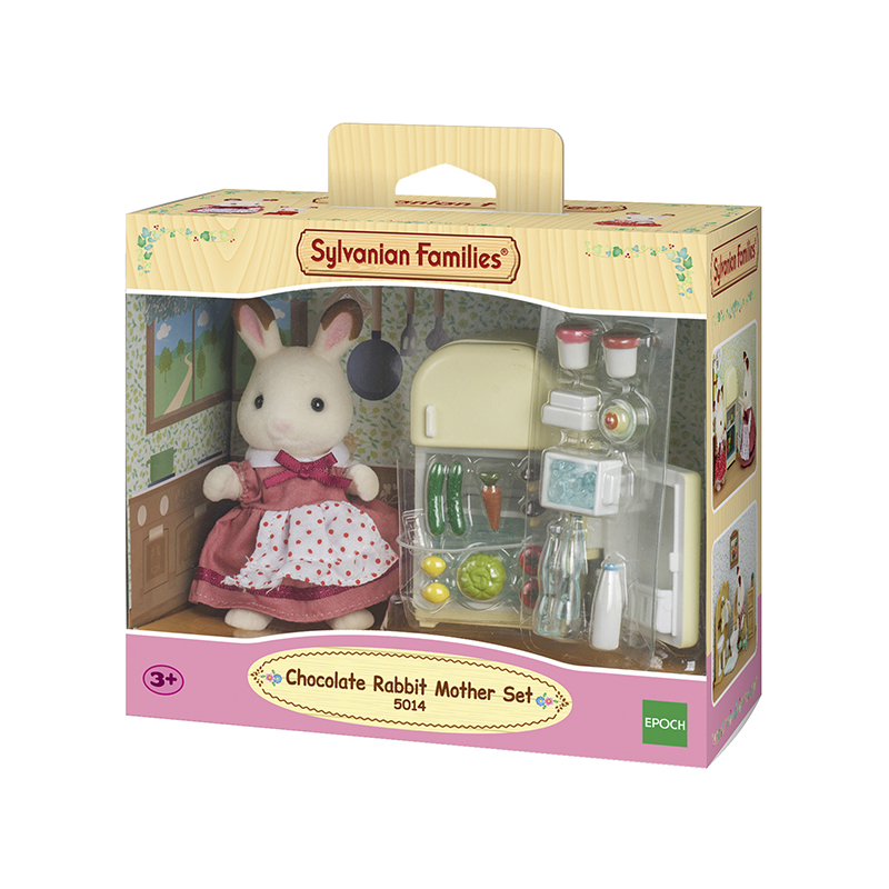 Sylvanian Families conejo chocolate set mamá