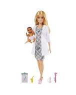 Muñeca Barbie doctora con bebé