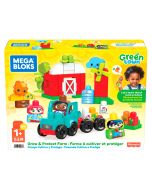 Mega Bloks ciudad verde granja cultiva y protege