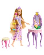 Princesa Disney Rapunzel muñeca con tocador