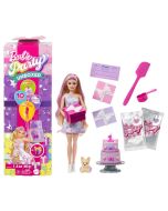 Barbie Party Reveal muñeca morada con sorpresas