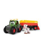 ABC Tractor Fendt trailer y animales 30 cm