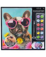 Diamantiny pintar con diamantes Pug