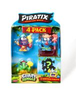 Piratix Crazy Jungle Pack pack 4 figuras