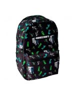 Mochila escolar MineCraft negra 40 cm