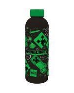 Cantimplora tacto suave acero Minecraft 500 ml