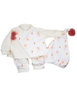 Ropa bebé Elegance pijama conejos 45 cm