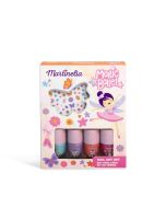 Set de uñas  y pegatinas Magic Ballet