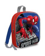 Mochila escolar Spiderman asas azules 29 cm