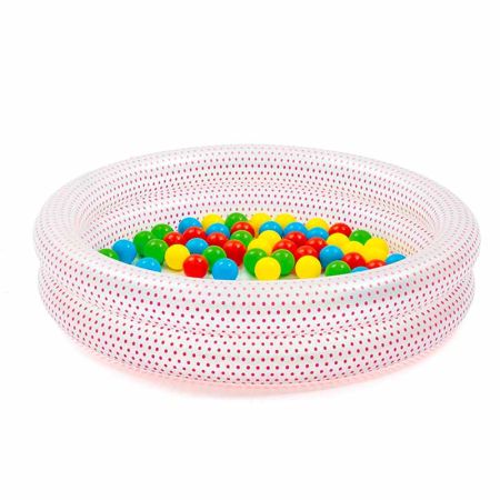 Piscina infantil con bolas de colores Φ91 x 20 cm