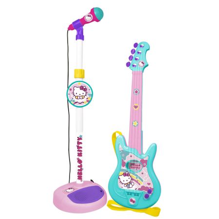 Micro y guitarra Hello Kitty