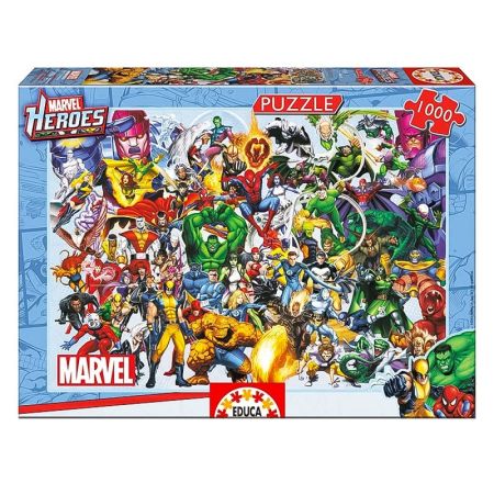 Educa puzzle 1000 los héroes de Marvel