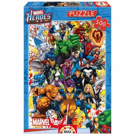 Educa puzzle 500 héroes marvel