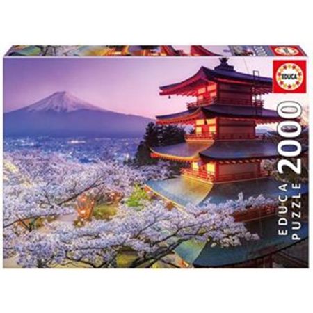 Educa puzzle 2000 monte fuji, Japón