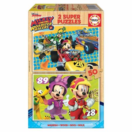 Educa puzzle 2x50 Mickey e los Superpilotos
