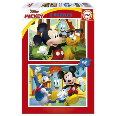 Educa puzzle 2X48 Mickey fun house