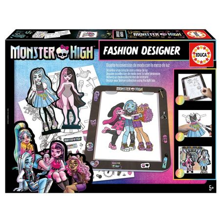 Educa mesa diseño con luz Monster High