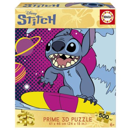 Educa puzzle 500 Stitch 3D Prime