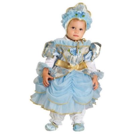 Disfraz Princesa azul bebé
