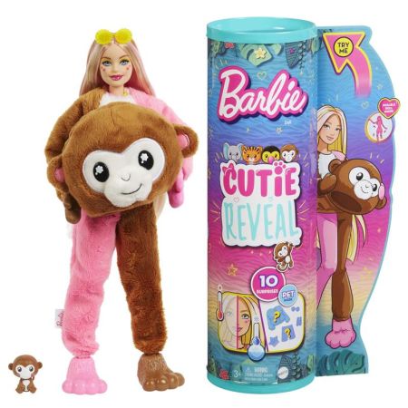 Muñeca Barbie Cutie Reveal mono