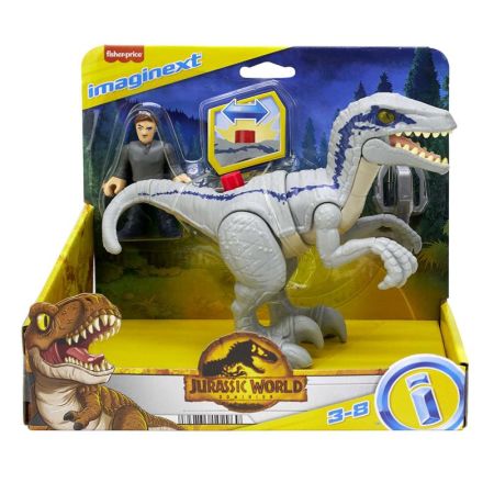 Imaginext Jurassic World Blue a la fuga