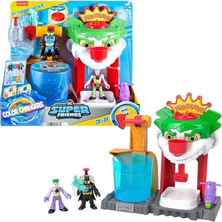 Imaginext DC Batman casa diversión del Joker