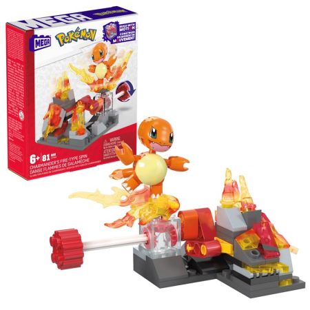 Mega Block Pokemon constructor Charmander