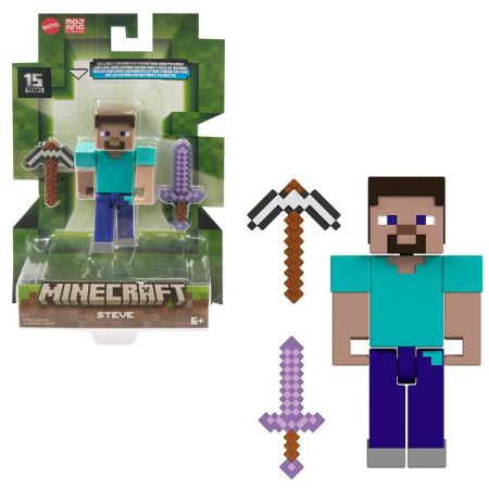 Minecraft figura de acción Steve