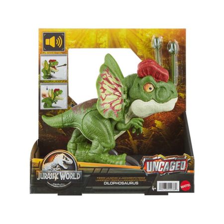 Jurassic World dinosaurio Dilophosaurus