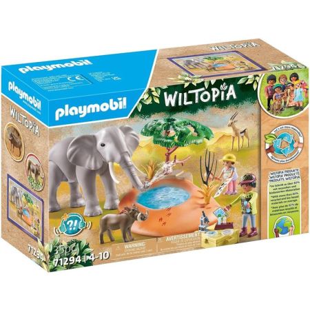 Playmobil Wiltopia elefante en la charca