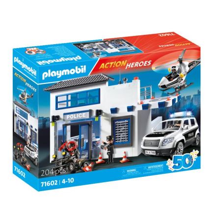 Playmobil City Action Heroes mega set policía